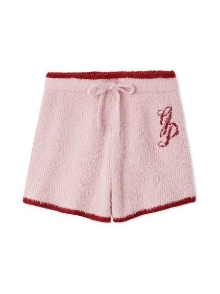 【ジェラート ピケ/gelato pique】のラメフェザーショートパンツ インテリア・キッズ・メンズ・レディースファッション・服の通販 founy(ファニー) 　ファッション　Fashion　レディースファッション　Fashion for Women　パンツ　Pants & Trousers　ショートパンツ・ハーフパンツ　High-Waisted & Relaxed Shorts　カラフル　Colorful Design　カーディガン　Cardigan, Knitwear　ショート　Short, Short Length　スパンコール　Sequins, Sequin Embellishment　スマート　Smart, Elegant　ソックス　Socks, Hosiery　フェザー　Feather, Feather Detail　ホリデーシーズン　Holiday Season　レギンス　Leggings, Stretch Pants　PNK[066]|ID: prp329100004768773 ipo3291000000034540090