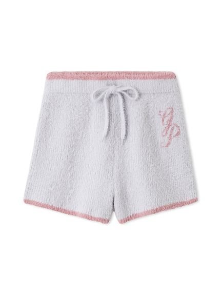 【ジェラート ピケ/gelato pique】のラメフェザーショートパンツ インテリア・キッズ・メンズ・レディースファッション・服の通販 founy(ファニー) 　ファッション　Fashion　レディースファッション　Fashion for Women　パンツ　Pants & Trousers　ショートパンツ・ハーフパンツ　High-Waisted & Relaxed Shorts　カラフル　Colorful Design　カーディガン　Cardigan, Knitwear　ショート　Short, Short Length　スパンコール　Sequins, Sequin Embellishment　スマート　Smart, Elegant　ソックス　Socks, Hosiery　フェザー　Feather, Feather Detail　ホリデーシーズン　Holiday Season　レギンス　Leggings, Stretch Pants　LBLU[081]|ID: prp329100004768773 ipo3291000000034540091
