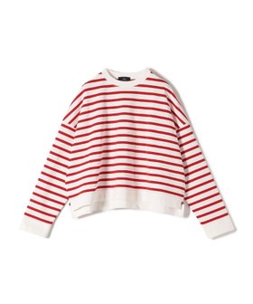 【シップス フォー ウィメン/SHIPS】のSHIPS Primary Navy Label コットン ボーダー クルーネック プルオーバー 人気、トレンドファッション・服の通販 founy(ファニー) ファッション Fashion レディースファッション Fashion for Women トップス・カットソー Cut & Sew Tops カジュアルプルオーバー・ニットトップス Pullovers & Knit Tops / Casual Pullovers ショルダー Shoulder, Shoulder Strap ショート Short, Short Length タイトスカート Pencil Skirt, Tight Skirt ドロップ Drop Shoulder, Dropped Style バランス Balance, Style Balance ベーシック Basic, Essential ボトム Bottoms, Lower Wear ボーダー Border, Stripe ロング Long, Long-Length ワイド Wide, Wide Fit おすすめ Recommended / Our Picks |ID:prp329100004768783