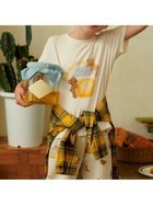 【ジェラート ピケ/gelato pique / KIDS】の【KIDS】はちみつベア柄ワンポイントTシャツ 人気、トレンドファッション・服の通販 founy(ファニー) ファッション Fashion キッズファッション Fashion for Kids スマート Smart, Elegant ワンポイント One Point, Statement Accent 秋 Autumn thumbnail OWHT[002]|ID: prp329100004768790 ipo3291000000034540267
