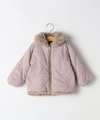 【シップス/SHIPS / KIDS】のSHIPS KIDS 80~90cm / プードルファー*タフタ リバーシブル ジャケット 人気、トレンドファッション・服の通販 founy(ファニー) ファッション Fashion キッズファッション Fashion for Kids アウター Coat Outerwear /Kids アウトドア Outdoor Clothing シンプル Simple, Minimal ジャケット Jacket, Outerwear タフタ Taffeta, Structured Fabric プレート Plate, Dish ポケット Pocket, Pocket Detail リバーシブル Reversible, Two-Sided 2024年 2024 エレガント 上品 Elegant 2024-2025秋冬・A/W Autumn/Winter 2024–25 AW24–25 thumbnail ブラウン系|ID: prp329100004768852 ipo3291000000034540835