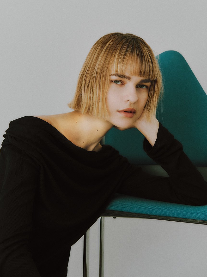 【スタイリング/styling】のオフショルダーカットトップス インテリア・キッズ・メンズ・レディースファッション・服の通販 founy(ファニー) 　ファッション　Fashion　レディースファッション　Fashion for Women　トップス・カットソー　Cut & Sew Tops　おすすめ　Recommended / Our Picks　ウォーム　Warm Fabric　スマート　Smart, Elegant　テレコ　Ribbed, Rib Stitch　人気　Popular, Best Seller　定番　Standard, Basic Item　BLK[009]|ID: prp329100004768878 ipo3291000000034541046