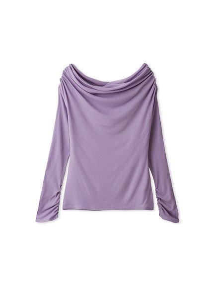 【スタイリング/styling】のオフショルダーカットトップス インテリア・キッズ・メンズ・レディースファッション・服の通販 founy(ファニー) 　ファッション　Fashion　レディースファッション　Fashion for Women　トップス・カットソー　Cut & Sew Tops　おすすめ　Recommended / Our Picks　ウォーム　Warm Fabric　スマート　Smart, Elegant　テレコ　Ribbed, Rib Stitch　人気　Popular, Best Seller　定番　Standard, Basic Item　LAV[071]|ID: prp329100004768878 ipo3291000000034541047