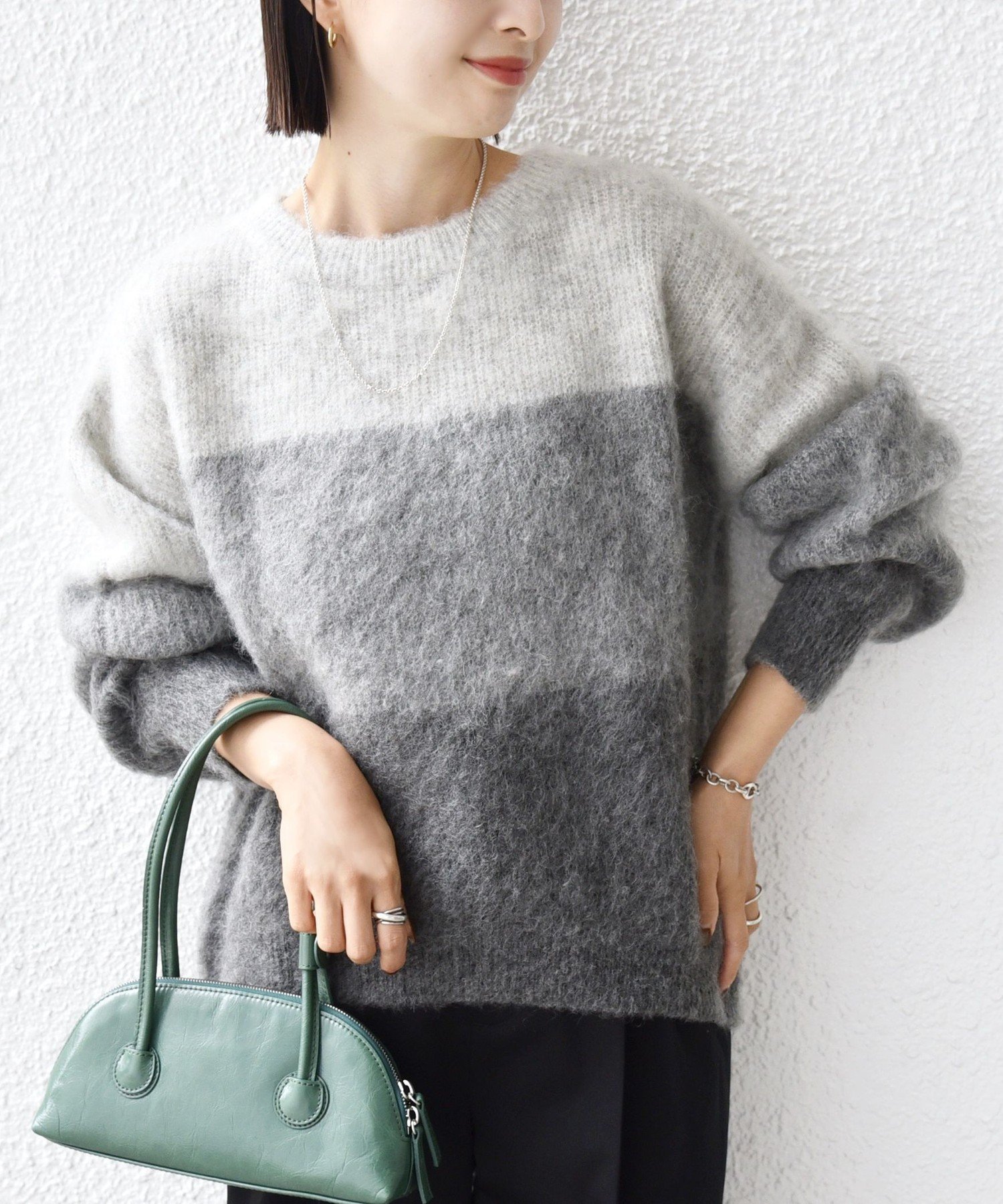 【シップス フォー ウィメン/SHIPS】の【WEB限定】 手洗い可能 モヘヤ混 グラデーション ニット プルオーバー インテリア・キッズ・メンズ・レディースファッション・服の通販 founy(ファニー) ファッション Fashion レディースファッション Fashion for Women トップス・カットソー Cut & Sew Tops ニット Knit Tops & Sweaters カジュアルプルオーバー・ニットトップス Pullovers & Knit Tops / Casual Pullovers インナー Innerwear 春 Spring グラデーション Gradient, Ombre シンプル Simple, Minimal スラックス Slacks, Dress Pants デニム Denim, Jeans Material ハイネック High Neck, Mock Neck フェミニン Feminine, Girly ベーシック Basic, Essential ボトム Bottoms, Lower Wear ポケット Pocket, Pocket Detail ミックス Mix, Mixed Style ラベンダー Lavender 冬 Winter / This Winter 2025年 2025 2025-2026秋冬・A/W Autumn/Winter 2025–26 AW25–26 グレー|ID: prp329100004768900 ipo3291000000034781000