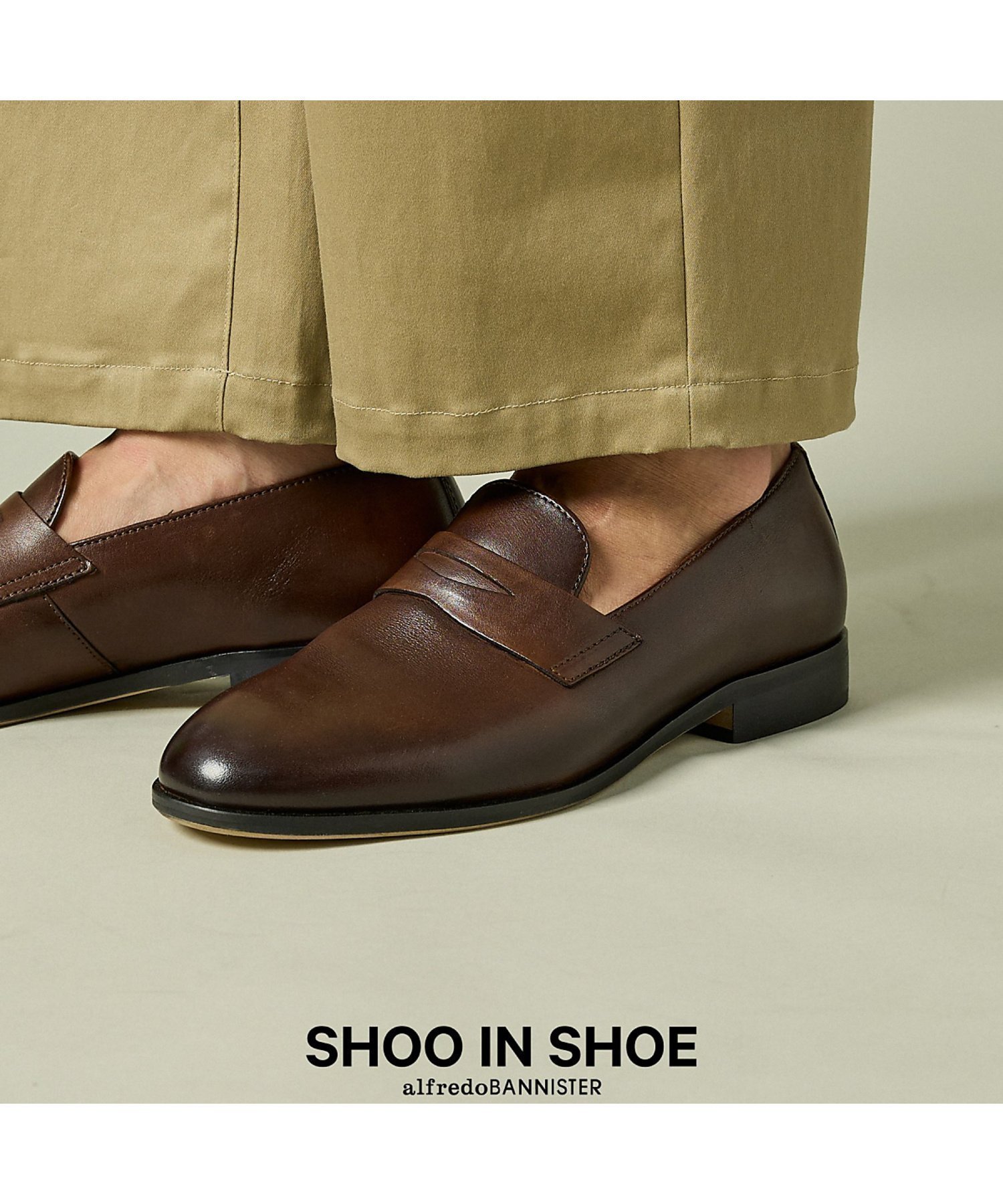 【アルフレッド バニスター/alfredoBANNISTER / MEN】の【WEB別注】ペニーサドルローファー/オペラシューズ インテリア・キッズ・メンズ・レディースファッション・服の通販 founy(ファニー) ファッション Fashion メンズファッション Fashion for Men シューズ・靴 Shoes インソール Shoe Insole クッション Cushion, Throw Pillow シューズ Shoes, Footwear スキニー Skinny, Slim Fit 別注 Limited Edition, Custom Order ライニング Inner Lining, Inner Fabric, Lined ラバー Rubber, Rubber Sole エレガント 上品 Elegant ビジネス 仕事 通勤 Business / Work / Commuting ダークブラウン|ID: prp329100004768920 ipo3291000000034541387