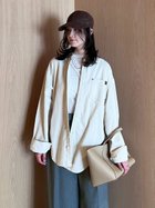 【ミラオーウェン/Mila Owen】のカーブヘムオーバーシャツ IVR[003]|ID: prp329100004768968 ipo3291000000034541773