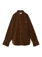 【ミラオーウェン/Mila Owen】のカーブヘムオーバーシャツ BRW[058]|ID: prp329100004768968 ipo3291000000034541774