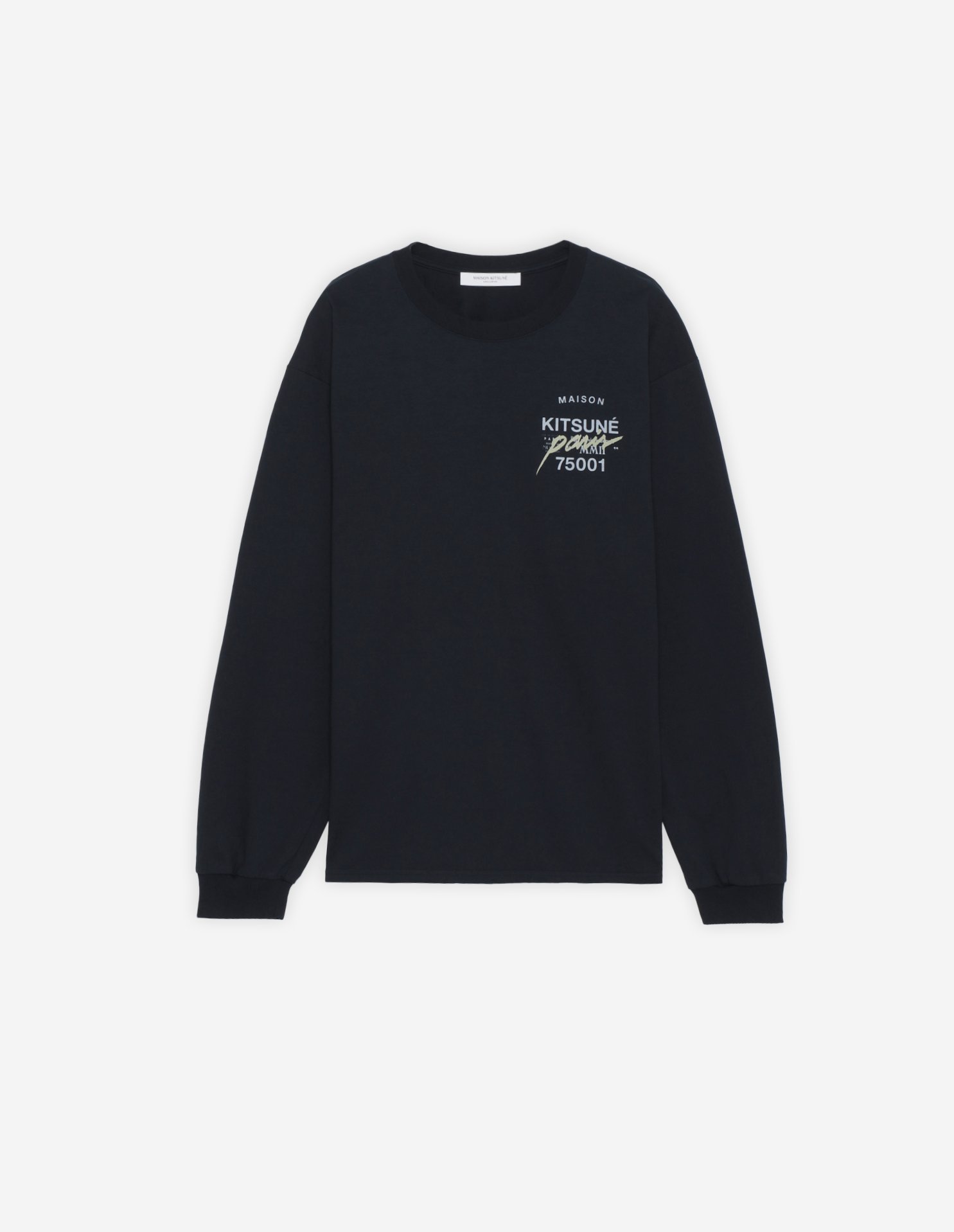 【メゾン キツネ/MAISON KITSUNE / MEN】のMMII LS TEE 人気、トレンドファッション・服の通販 founy(ファニー) 　ファッション　Fashion　メンズファッション　Fashion for Men　フォックス　Fox, Fox Fur　フロント　Front, Front Design　プリント　Print, Printed Pattern　長袖　Long Sleeve, Full Sleeve　 other-1|ID: prp329100004769034 ipo3291000000034542204