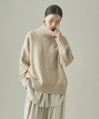 【カレンソロジー/Curensology】のウールカシミヤタートルネックニットプルオーバー 人気、トレンドファッション・服の通販 founy(ファニー) ファッション Fashion レディースファッション Fashion for Women トップス・カットソー Cut & Sew Tops ニット Knit Tops & Sweaters カジュアルプルオーバー・ニットトップス Pullovers & Knit Tops / Casual Pullovers タートルネック・ハイネックトップス Turtlenecks & High-Neck Tops エレガント 上品 Elegant タートルネック Turtleneck, High Neck ボトム Bottoms, Lower Wear マニッシュ Mannish, Boyish thumbnail アイボリー|ID: prp329100004769096 ipo3291000000034542586