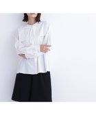 【ナチュラル ビューティー ベーシック/NATURAL BEAUTY BASIC】のスクエアカラーブラウス オフホワイト1|ID: prp329100004769120 ipo3291000000034542796