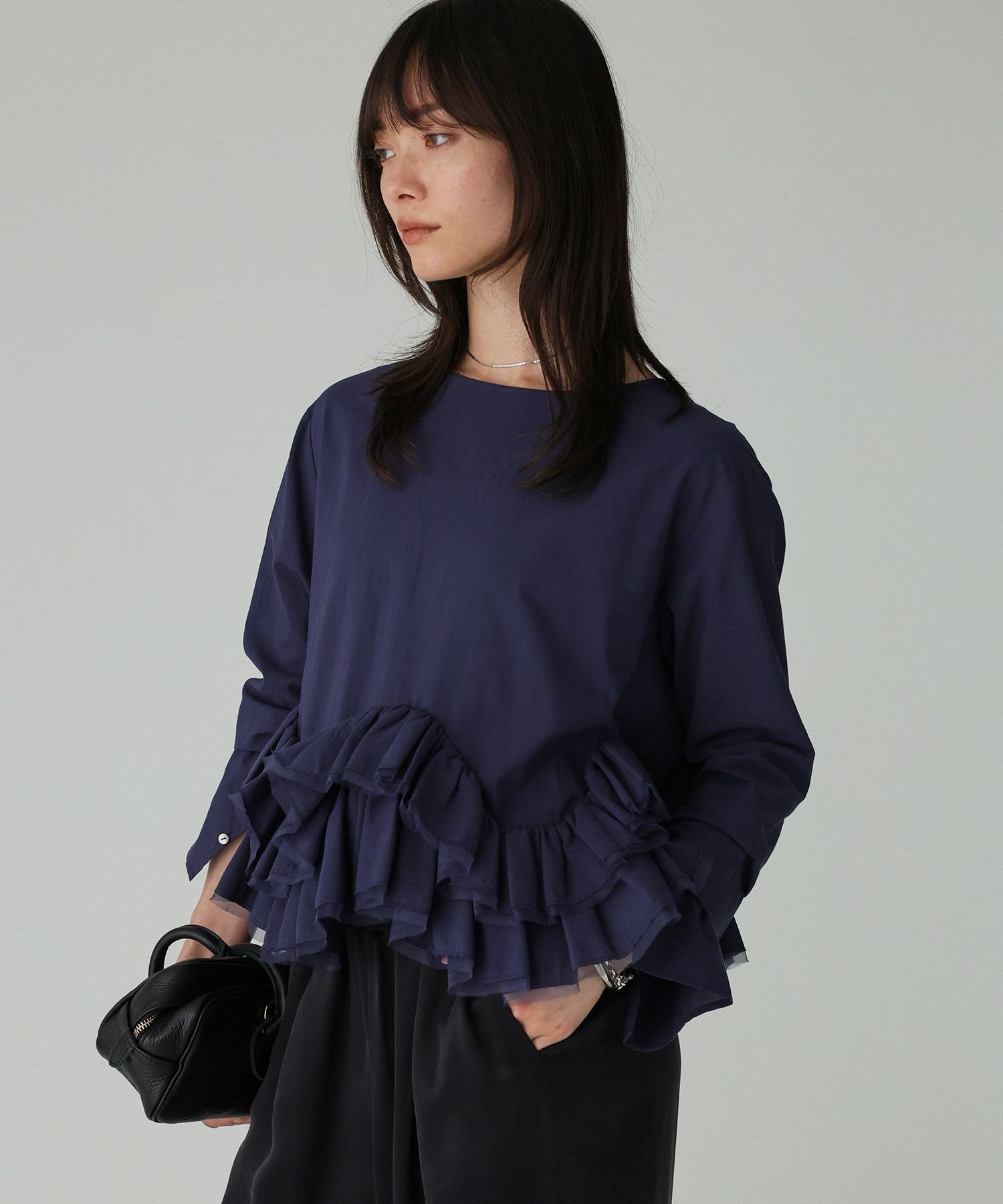 【バビロン/BABYLONE / KIDS】の【MARILYN MOON】 別注 2WAYブラウス 人気、トレンドファッション・服の通販 founy(ファニー) ファッション Fashion キッズファッション Fashion for Kids エレガント 上品 Elegant オーガンジー Organza Fabric デコルテ Décolleté, Neckline フリル Frill, Ruffle 別注 Limited Edition, Custom Order 羽織 Haori, Light Jacket モダン Modern, Contemporary 再入荷 Restock / Back in Stock 2025年 2025 2025-2026秋冬・A/W Autumn/Winter 2025–26 AW25–26 other-1|ID: prp329100004769141 ipo3291000000034543051