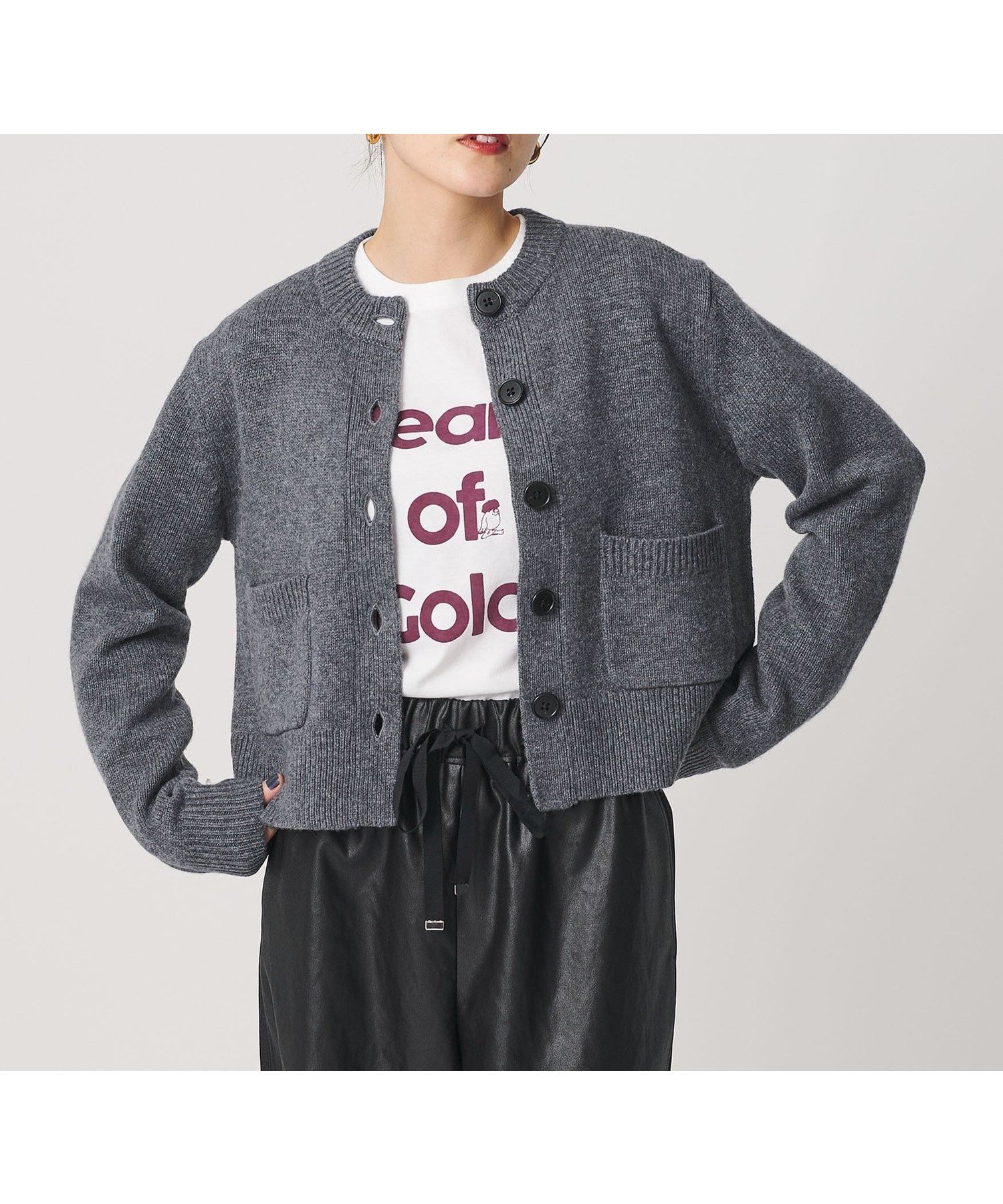 【ビューティ&ユース ユナイテッドアローズ/BEAUTY&YOUTH / UNITED ARROWS】のウール ポケット カーディガン ウォッシャブル インテリア・キッズ・メンズ・レディースファッション・服の通販 founy(ファニー) ファッション Fashion レディースファッション Fashion for Women トップス・カットソー Cut & Sew Tops カーディガン・羽織り Layered Style Cardigans ウォッシャブル Machine Washable カーディガン Cardigan, Knitwear クラシック Classic, Timeless Style コンパクト Compact, Small Size ショート Short, Short Length ジャケット Jacket, Outerwear トレンド Trend, Trending Now パッチ Patch, Appliqué ボトム Bottoms, Lower Wear ポケット Pocket, Pocket Detail ミドル Middle Length, Mid Height ワイド Wide, Wide Fit おすすめ Recommended / Our Picks MD.GRAY|ID: prp329100004769173 ipo3291000000034543314