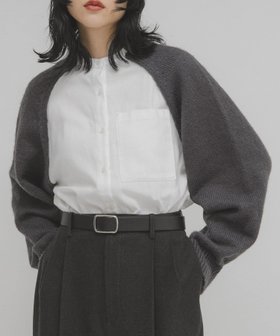 【ケービーエフ/KBF / URBAN RESEARCH】のニットスリーブデザインシャツ 人気、トレンドファッション・服の通販 founy(ファニー) ファッション Fashion レディースファッション Fashion for Women トップス・カットソー Cut & Sew Tops ニット Knit Tops & Sweaters シャツ・ブラウス・オフィスカジュアル Elegant Blouses & Button-Ups 2025年 2025 2025-2026秋冬・A/W Autumn/Winter 2025–26 AW25–26 冬 Winter / This Winter シンプル Simple, Minimal ドッキング Docking, Mixed Material ベーシック Basic, Essential ボトム Bottoms, Lower Wear A/W・秋冬 Autumn/Winter |ID:prp329100004769180