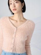 【セルフォード/CELFORD】のフェザーヤーンビジュー釦カーディガン 人気、トレンドファッション・服の通販 founy(ファニー) ファッション Fashion レディースファッション Fashion for Women トップス・カットソー Cut & Sew Tops カーディガン・羽織り Layered Style Cardigans おすすめ Recommended / Our Picks カーディガン Cardigan, Knitwear ストレート Straight, Straight Cut スマート Smart, Elegant デコルテ Décolleté, Neckline ビジュー Bijou, Jewel-like Accent フェザーヤーン Feather Yarn, Fluffy Yarn フロント Front, Front Design リュクス Luxury, Elegant, High-End, Chic 羽織 Haori, Light Jacket thumbnail LPNK[061]|ID: prp329100004769183 ipo3291000000034937485