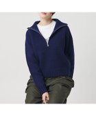 【ビューティ&ユース ユナイテッドアローズ/BEAUTY&YOUTH / UNITED ARROWS】のウールナイロン ハーフジップ ニットプルオーバー 人気、トレンドファッション・服の通販 founy(ファニー) ファッション Fashion レディースファッション Fashion for Women トップス・カットソー Cut & Sew Tops ニット Knit Tops & Sweaters カジュアルプルオーバー・ニットトップス Pullovers & Knit Tops / Casual Pullovers ショート Short, Short Length ジップ Zip, Zipper スポーティ Sporty, Casual Athletic スラックス Slacks, Dress Pants スリーブ Sleeve, Long Sleeve / Short Sleeve ハイネック High Neck, Mock Neck フレア Flare, Flared リラックス Relax, Relaxed Fit おすすめ Recommended / Our Picks thumbnail NAVY|ID: prp329100004769185 ipo3291000000034543420