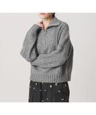 【ビューティ&ユース ユナイテッドアローズ/BEAUTY&YOUTH / UNITED ARROWS】のウールナイロン ハーフジップ ニットプルオーバー 人気、トレンドファッション・服の通販 founy(ファニー) ファッション Fashion レディースファッション Fashion for Women トップス・カットソー Cut & Sew Tops ニット Knit Tops & Sweaters カジュアルプルオーバー・ニットトップス Pullovers & Knit Tops / Casual Pullovers ショート Short, Short Length ジップ Zip, Zipper スポーティ Sporty, Casual Athletic スラックス Slacks, Dress Pants スリーブ Sleeve, Long Sleeve / Short Sleeve ハイネック High Neck, Mock Neck フレア Flare, Flared リラックス Relax, Relaxed Fit おすすめ Recommended / Our Picks thumbnail MD.GRAY|ID: prp329100004769185 ipo3291000000034543421