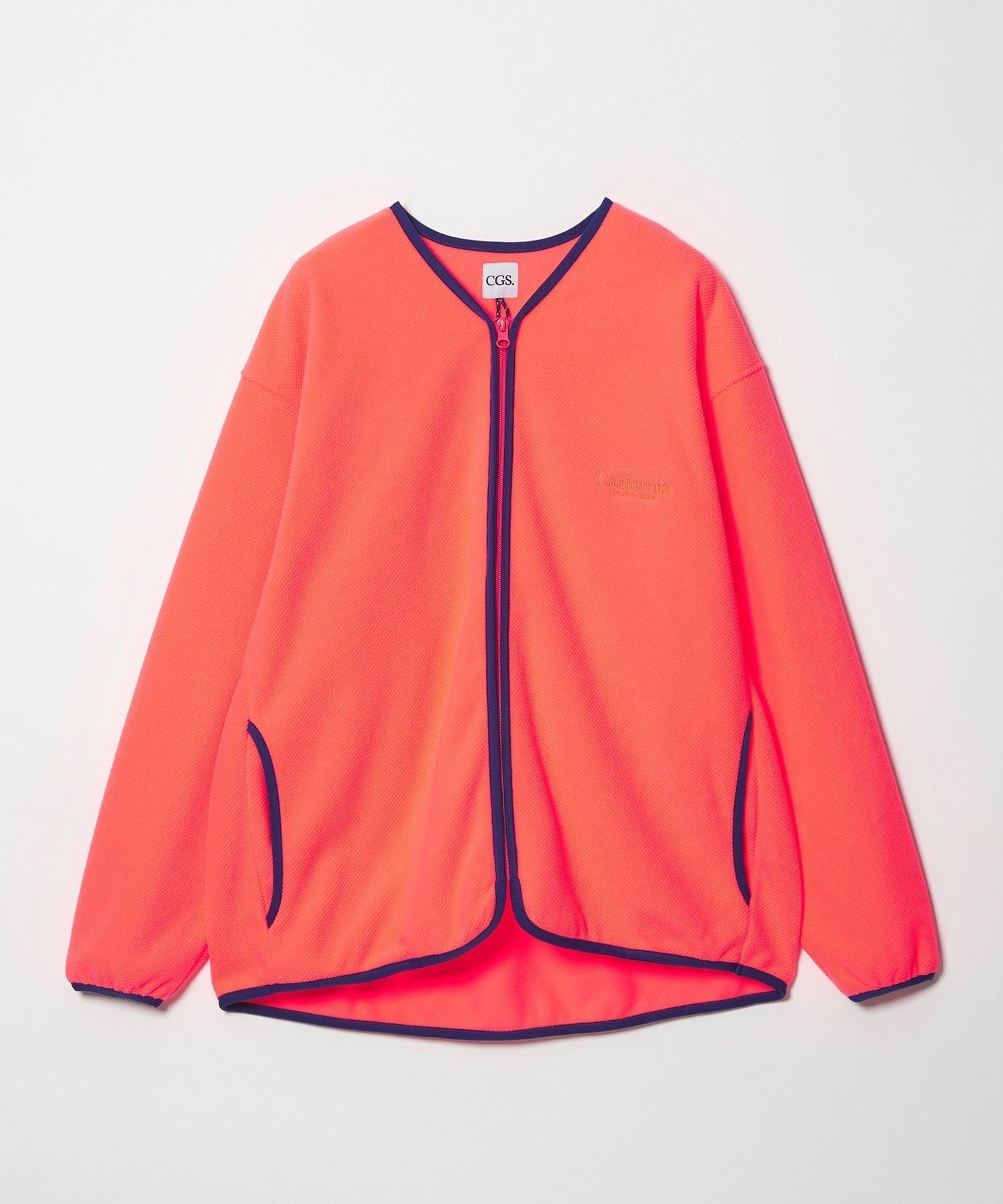 【ビューティ&ユース ユナイテッドアローズ/BEAUTY&YOUTH / UNITED ARROWS】のCGS. ポップコーン フリース ジップ カーディガン 人気、トレンドファッション・服の通販 founy(ファニー) 　ファッション　Fashion　レディースファッション　Fashion for Women　トップス・カットソー　Cut & Sew Tops　カーディガン・羽織り　Layered Style Cardigans　カーディガン　Cardigan, Knitwear　ジップ　Zip, Zipper　ミドル　Middle Length, Mid Height　リラックス　Relax, Relaxed Fit　ワンポイント　One Point, Statement Accent　羽織　Haori, Light Jacket　 other-1|ID: prp329100004769186 ipo3291000000034543423