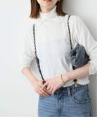 【スローブ イエナ/SLOBE IENA】の《追加2》miller/ミラー SLOBE別注 SHEER RIB タートルネック 人気、トレンドファッション・服の通販 founy(ファニー) ファッション Fashion レディースファッション Fashion for Women トップス・カットソー Cut & Sew Tops タートルネック・ハイネックトップス Turtlenecks & High-Neck Tops カットソー Cut and Sewn Top シアー Sheer, See-Through タートルネック Turtleneck, High Neck トレンド Trend, Trending Now 別注 Limited Edition, Custom Order thumbnail ホワイト|ID: prp329100004769194 ipo3291000000034874313