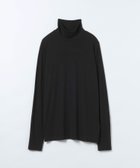 【ジーナシス/JEANASiS】のシルキータッチハイネックLS TEE ブラック|ID: prp329100004769204 ipo3291000000035182251