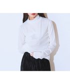 【ジーナシス/JEANASiS】のシルキータッチハイネックLS TEE ホワイト|ID: prp329100004769204 ipo3291000000035182252