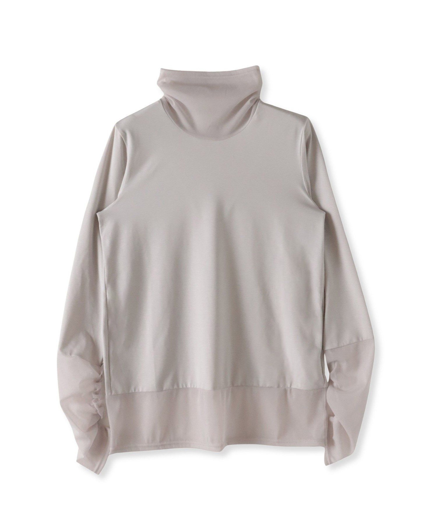 【ラ エフ/Laf…】のシアー切り替えカットソー インテリア・キッズ・メンズ・レディースファッション・服の通販 founy(ファニー) ファッション Fashion レディースファッション Fashion for Women トップス・カットソー Cut & Sew Tops カットソー・ベーシックTシャツ Cut-and-Sewn Tops / Stretch Tees & Basics インナー Innerwear 秋 Autumn カットソー Cut and Sewn Top シアー Sheer, See-Through シルケット Silket, Silky Cotton シンプル Simple, Minimal ジャケット Jacket, Outerwear ジョーゼット Georgette, Semi-Sheer Fabric ストレッチ Stretch, Stretchy Fabric ハイネック High Neck, Mock Neck A/W・秋冬 Autumn/Winter おすすめ Recommended / Our Picks エレガント 上品 Elegant 2025年 2025 2025-2026秋冬・A/W Autumn/Winter 2025–26 AW25–26 ベージュ|ID: prp329100004769206 ipo3291000000034543552