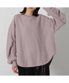 【ラコレ/LAKOLE】の袖シャーリングプルオーバー長袖 人気、トレンドファッション・服の通販 founy(ファニー) ファッション Fashion レディースファッション Fashion for Women トップス・カットソー Cut & Sew Tops カジュアルプルオーバー・ニットトップス Pullovers & Knit Tops / Casual Pullovers おすすめ Recommended / Our Picks インナー Innerwear カットソー Cut and Sewn Top サロペット Overalls, Salopette シャーリング Shirring, Ruched ボトム Bottoms, Lower Wear ラウンド Round, Round Neck リラックス Relax, Relaxed Fit 長袖 Long Sleeve, Full Sleeve thumbnail パープル|ID: prp329100004769466 ipo3291000000034586792