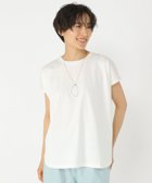 【スタディオ クリップ/studio CLIP】の《ウタオ》汗染み防止フレンチTシャツ 人気、トレンドファッション・服の通販 founy(ファニー) ファッション Fashion レディースファッション Fashion for Women トップス・カットソー Cut & Sew Tops シャツ・ブラウス・オフィスカジュアル Elegant Blouses & Button-Ups ロングTシャツ・Tシャツ Longline T-Shirts & Tees オレンジ Orange スリーブ Sleeve, Long Sleeve / Short Sleeve デニム Denim, Jeans Material フレンチ French, French Style ベーシック Basic, Essential 夏 Summer thumbnail オフ11|ID: prp329100004769488 ipo3291000000034546578