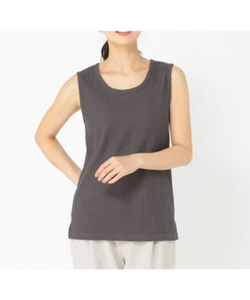 【スタディオ クリップ/studio CLIP】の《ウタオ》テレコリブタンク 人気、トレンドファッション・服の通販 founy(ファニー) ファッション Fashion レディースファッション Fashion for Women インナー Innerwear ジャケット Jacket, Outerwear ストレッチ Stretch, Stretchy Fabric スリット Slit, Slit Detail タンク Tank Top, Sleeveless Top |ID:prp329100004769497