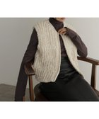【ヘラム/hellam】のミックスニットベスト 人気、トレンドファッション・服の通販 founy(ファニー) ファッション Fashion レディースファッション Fashion for Women アウター Coat / Outerwear Collection トップス・カットソー Cut & Sew Tops ニット Knit Tops & Sweaters ベスト&ジレ / 重ね着スタイル Vests & Gilets ベスト Vest, Waistcoat ミックス Mix, Mixed Style thumbnail アイボリー|ID: prp329100004769545 ipo3291000000034871681
