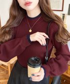 【モーメントプラス/moment+ / MEN】のボトルネックレイヤード風配色リブニットプルオーバー 人気、トレンドファッション・服の通販 founy(ファニー) ファッション Fashion メンズファッション Fashion for Men トップス・カットソー Cut & Sew Tops ニット・セーター / 定番トップス Knit Tops & Sweaters 切替 Switching, Contrast Panel 軽量 Lightweight, Ultra Light ショート Short, Short Length シンプル Simple, Minimal ジャケット Jacket, Outerwear スラックス Slacks, Dress Pants スリット Slit, Slit Detail デニム Denim, Jeans Material トレンド Trend, Trending Now 定番 Standard, Basic Item ハイネック High Neck, Mock Neck バランス Balance, Style Balance フィット Fit, Slim Fit フレア Flare, Flared プリーツ Pleats, Pleated ベーシック Basic, Essential ボトルネック Bottle Neck, Mock Neck 防寒 Cold Protection, Winter-Ready リブニット Rib Knit, Ribbed Knit A/W・秋冬 Autumn/Winter 再入荷 Restock / Back in Stock プチプライス・低価格 Affordable / Budget Price おすすめ Recommended / Our Picks エレガント 上品 Elegant thumbnail ボルドー|ID: prp329100004769555 ipo3291000000034704904