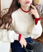 【モーメントプラス/moment+ / MEN】のボトルネックレイヤード風配色リブニットプルオーバー 人気、トレンドファッション・服の通販 founy(ファニー) ファッション Fashion メンズファッション Fashion for Men トップス・カットソー Cut & Sew Tops ニット・セーター / 定番トップス Knit Tops & Sweaters 切替 Switching, Contrast Panel 軽量 Lightweight, Ultra Light ショート Short, Short Length シンプル Simple, Minimal ジャケット Jacket, Outerwear スラックス Slacks, Dress Pants スリット Slit, Slit Detail デニム Denim, Jeans Material トレンド Trend, Trending Now 定番 Standard, Basic Item ハイネック High Neck, Mock Neck バランス Balance, Style Balance フィット Fit, Slim Fit フレア Flare, Flared プリーツ Pleats, Pleated ベーシック Basic, Essential ボトルネック Bottle Neck, Mock Neck 防寒 Cold Protection, Winter-Ready リブニット Rib Knit, Ribbed Knit A/W・秋冬 Autumn/Winter 再入荷 Restock / Back in Stock プチプライス・低価格 Affordable / Budget Price おすすめ Recommended / Our Picks エレガント 上品 Elegant thumbnail アイボリー|ID: prp329100004769555 ipo3291000000034704906