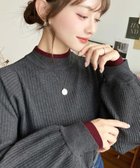 【モーメントプラス/moment+ / MEN】のボトルネックレイヤード風配色リブニットプルオーバー 人気、トレンドファッション・服の通販 founy(ファニー) ファッション Fashion メンズファッション Fashion for Men トップス・カットソー Cut & Sew Tops ニット・セーター / 定番トップス Knit Tops & Sweaters 切替 Switching, Contrast Panel 軽量 Lightweight, Ultra Light ショート Short, Short Length シンプル Simple, Minimal ジャケット Jacket, Outerwear スラックス Slacks, Dress Pants スリット Slit, Slit Detail デニム Denim, Jeans Material トレンド Trend, Trending Now 定番 Standard, Basic Item ハイネック High Neck, Mock Neck バランス Balance, Style Balance フィット Fit, Slim Fit フレア Flare, Flared プリーツ Pleats, Pleated ベーシック Basic, Essential ボトルネック Bottle Neck, Mock Neck 防寒 Cold Protection, Winter-Ready リブニット Rib Knit, Ribbed Knit A/W・秋冬 Autumn/Winter 再入荷 Restock / Back in Stock プチプライス・低価格 Affordable / Budget Price おすすめ Recommended / Our Picks エレガント 上品 Elegant thumbnail チャコールグレー|ID: prp329100004769555 ipo3291000000034704911