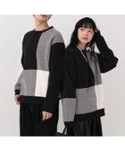 【グローバルワーク/GLOBAL WORK】のやわらかリッチモールニット/柄/581135 人気、トレンドファッション・服の通販 founy(ファニー) ファッション Fashion レディースファッション Fashion for Women トップス・カットソー Cut & Sew Tops ニット Knit Tops & Sweaters おすすめ Recommended / Our Picks なめらか Smooth, Silky Texture グラデーション Gradient, Ombre 冬 Winter / This Winter thumbnail モノトーン*チェック柄10|ID: prp329100004769570 ipo3291000000034547746
