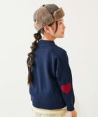 【デビロック/devirock / KIDS】の洗える チクチクしない素肌ニット ハートデザイン ハイネック プルオーバー 25AW 人気、トレンドファッション・服の通販 founy(ファニー) ファッション Fashion キッズファッション Fashion for Kids トップス・カットソー Cut & Sew Tops 洗える Machine Washable デニム Denim, Jeans Material ハイネック High Neck, Mock Neck おすすめ Recommended / Our Picks 2025年 2025 2025-2026秋冬・A/W Autumn/Winter 2025–26 AW25–26 thumbnail ネイビー|ID: prp329100004769624 ipo3291000000034692291