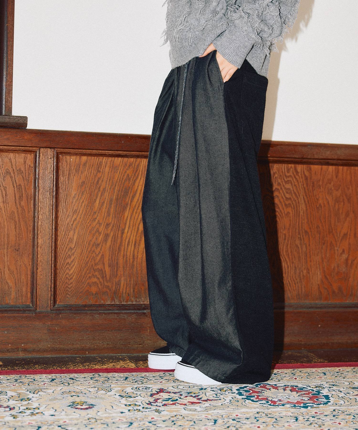 【ニコアンド/niko and】のMODE NORM CORE CAツイルドッキングパンツ 人気、トレンドファッション・服の通販 founy(ファニー) 　ファッション　Fashion　レディースファッション　Fashion for Women　パンツ　Pants & Trousers　アクリル　Acrylic Material　シンプル　Simple, Minimal　ジャケット　Jacket, Outerwear　スニーカー　Sneakers, Trainers　セットアップ　Set-Up, Coordinated Outfit　ツイル　Twist, Twisted Detail　ドッキング　Docking, Mixed Material　ドローコード　Drawcord, Drawstring Cord　フロント　Front, Front Design　ボトム　Bottoms, Lower Wear　別注　Limited Edition, Custom Order　リラックス　Relax, Relaxed Fit　ワイド　Wide, Wide Fit　おすすめ　Recommended / Our Picks　 other-1|ID: prp329100004769627 ipo3291000000034548519