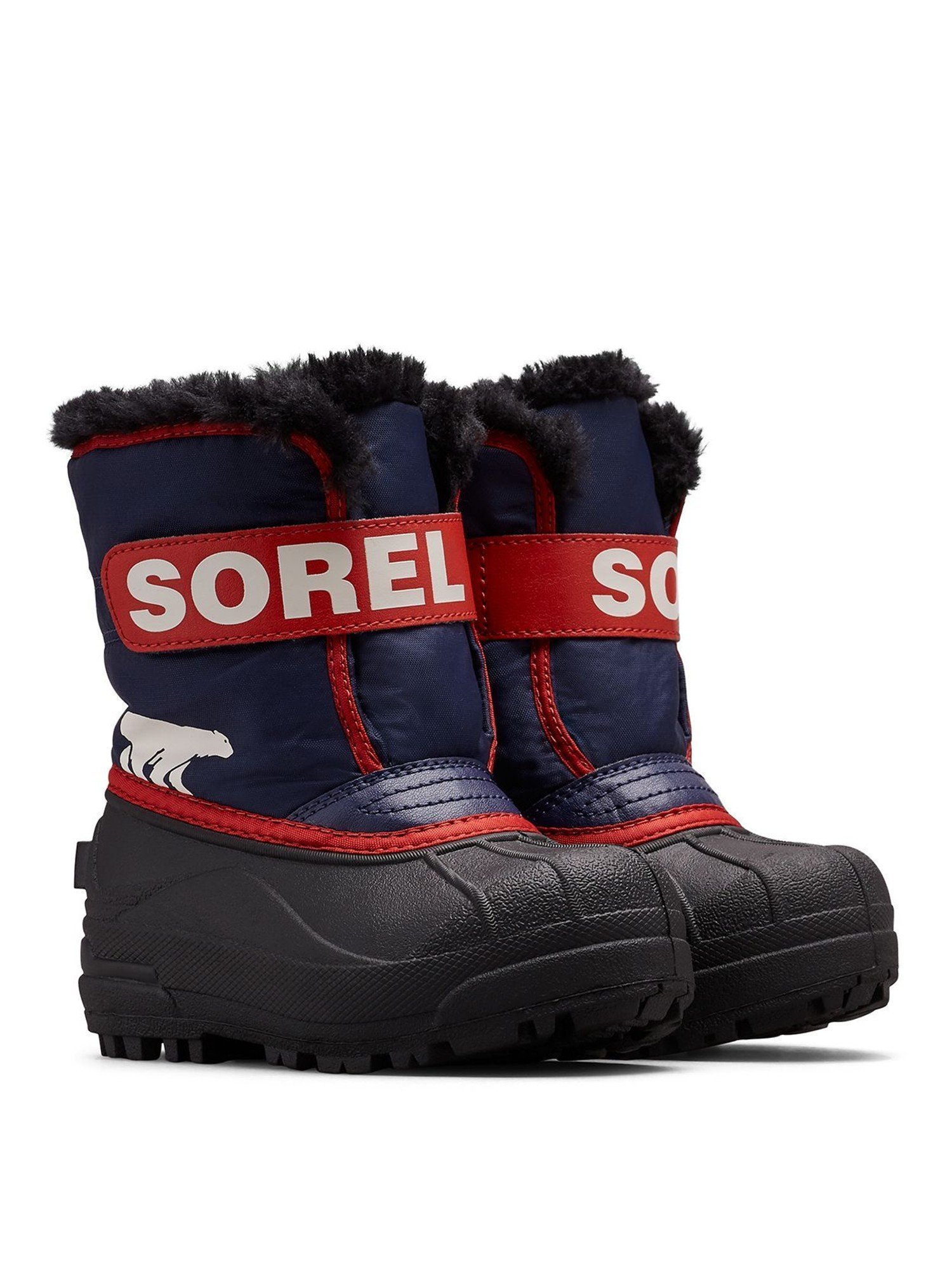 【コロンビア/Columbia / KIDS】のSOREL/ 【KIDS】チルドレンズ スノーコマンダー ブーツ /ソレル インテリア・キッズ・メンズ・レディースファッション・服の通販 founy(ファニー) 　ファッション　Fashion　キッズファッション　Fashion for Kids　フィット　Fit, Slim Fit　フェルト　Felt, Felt Fabric　ラップ　Wrap, Wrap Design　ラバー　Rubber, Rubber Sole　ネイビー[007011]|ID: prp329100004769634 ipo3291000000034721463