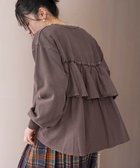 【コーエン/COEN】のフリルドッキングピグメント裏毛スウェット 人気、トレンドファッション・服の通販 founy(ファニー) ファッション Fashion レディースファッション Fashion for Women トップス・カットソー Cut & Sew Tops レディースパーカー・カジュアルフーディー Casual Hoodies & Sweatshirts スウェット・クルーネックトップス Sweatshirts & Crewnecks / Relaxed Fit Sweat Tops ヴィンテージ Vintage Style スウェット / スエット Sweatshirt, Sweatwear セットアップ Set-Up, Coordinated Outfit 定番 Standard, Basic Item 人気 Popular, Best Seller フェミニン Feminine, Girly フリル Frill, Ruffle ボトム Bottoms, Lower Wear おすすめ Recommended / Our Picks thumbnail MD.BROWN|ID: prp329100004769681 ipo3291000000034549330