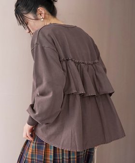 【コーエン/COEN】のフリルドッキングピグメント裏毛スウェット 人気、トレンドファッション・服の通販 founy(ファニー) ファッション Fashion レディースファッション Fashion for Women トップス・カットソー Cut & Sew Tops レディースパーカー・カジュアルフーディー Casual Hoodies & Sweatshirts スウェット・クルーネックトップス Sweatshirts & Crewnecks / Relaxed Fit Sweat Tops ヴィンテージ Vintage Style スウェット / スエット Sweatshirt, Sweatwear セットアップ Set-Up, Coordinated Outfit 定番 Standard, Basic Item 人気 Popular, Best Seller フェミニン Feminine, Girly フリル Frill, Ruffle ボトム Bottoms, Lower Wear おすすめ Recommended / Our Picks |ID:prp329100004769681