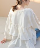 【コーエン/COEN】のフリルドッキングピグメント裏毛スウェット 人気、トレンドファッション・服の通販 founy(ファニー) ファッション Fashion レディースファッション Fashion for Women トップス・カットソー Cut & Sew Tops レディースパーカー・カジュアルフーディー Casual Hoodies & Sweatshirts スウェット・クルーネックトップス Sweatshirts & Crewnecks / Relaxed Fit Sweat Tops ヴィンテージ Vintage Style スウェット / スエット Sweatshirt, Sweatwear セットアップ Set-Up, Coordinated Outfit 定番 Standard, Basic Item 人気 Popular, Best Seller フェミニン Feminine, Girly フリル Frill, Ruffle ボトム Bottoms, Lower Wear おすすめ Recommended / Our Picks thumbnail NATURAL|ID: prp329100004769681 ipo3291000000035113232