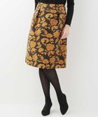 【クリスチャン オジャール/CHRISTIAN AUJARD】のセットアップ対応 フラワーオパールプリントスカート ブラック|ID: prp329100004769721 ipo3291000000034549569