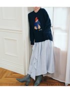 【セルフォード/CELFORD】の【ウォッシャブル】シャイニーアシンメトリースカート SAX[083]|ID: prp329100004769760 ipo3291000000034586932