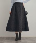 【クチュール ブローチ/Couture Brooch】のリーフジャカードフレアスカート 人気、トレンドファッション・服の通販 founy(ファニー) ファッション Fashion レディースファッション Fashion for Women スカート Skirts Aライン・フレアスカート A-Line & Flared Skirts キルト Quilt, Quilted Fabric スマート Smart, Elegant パターン Pattern, Design Print フレア Flare, Flared リーフ Leaf, Botanical Leaf 冬 Winter / This Winter 春 Spring thumbnail ブラック|ID: prp329100004769793 ipo3291000000034642998