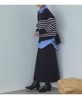 【ドゥ アルシーヴ/Doux archives】のアウトリンキングニットセットアップ 人気、トレンドファッション・服の通販 founy(ファニー) ファッション Fashion レディースファッション Fashion for Women トップス・カットソー Cut & Sew Tops ニット Knit Tops & Sweaters おすすめ Recommended / Our Picks シンプル Simple, Minimal セットアップ Set-Up, Coordinated Outfit 旅行 Travel |ID:prp329100004769838