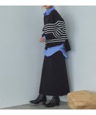 【ドゥ アルシーヴ/Doux archives】のアウトリンキングニットセットアップ 人気、トレンドファッション・服の通販 founy(ファニー) ファッション Fashion レディースファッション Fashion for Women トップス・カットソー Cut & Sew Tops ニット Knit Tops & Sweaters おすすめ Recommended / Our Picks シンプル Simple, Minimal セットアップ Set-Up, Coordinated Outfit 旅行 Travel thumbnail NAVY/WHITE|ID: prp329100004769838 ipo3291000000035135620