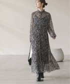 【ノーブル / スピック&スパン/NOBLE / Spick & Span】のランダムドットプリントギャザーワンピース 人気、トレンドファッション・服の通販 founy(ファニー) ファッション Fashion レディースファッション Fashion for Women ワンピース Dresses アンダー Underwear Essentials シフォン Chiffon, Lightweight Fabric シューズ Shoes, Footwear ドット Polka Dot, Dot Pattern ドレス Dress, One-Piece バランス Balance, Style Balance フリル Frill, Ruffle ブラウジング Blouson Silhouette, Cinched Waist ランダム Random, Irregular ロング Long, Long-Length 秋 Autumn thumbnail ブラック|ID: prp329100004769851 ipo3291000000034699555