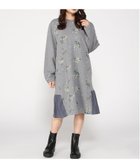 【スーパーハッカ/SUPER HAKKA】の裏毛裏起毛ドット フラワー刺繍ワンピース 人気、トレンドファッション・服の通販 founy(ファニー) ファッション Fashion レディースファッション Fashion for Women ワンピース Dresses ティアード Tiered, Tiered Style トレンド Trend, Trending Now ドット Polka Dot, Dot Pattern フラワー Flower, Floral ポケット Pocket, Pocket Detail 定番 Standard, Basic Item thumbnail 杢グレー|ID: prp329100004769863 ipo3291000000034950698