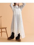 【エヘカソポ/ehka sopo】のレースイレヘムキャミワンピース 人気、トレンドファッション・服の通販 founy(ファニー) ファッション Fashion レディースファッション Fashion for Women ワンピース Dresses キャミソールワンピース Camisole Dresses おすすめ Recommended / Our Picks キャミワンピース Cami Dress, Slip Dress デニム Denim, Jeans Material レース Lace, Lace Fabric thumbnail キナリ|ID: prp329100004769864 ipo3291000000035007070