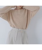 【ナチュラル ビューティー ベーシック/NATURAL BEAUTY BASIC】のスパンコールフェザーラメニット 人気、トレンドファッション・服の通販 founy(ファニー) ファッション Fashion レディースファッション Fashion for Women トップス・カットソー Cut & Sew Tops ニット Knit Tops & Sweaters スパンコール Sequins, Sequin Embellishment フェザーヤーン Feather Yarn, Fluffy Yarn thumbnail アプリコットオレンジ|ID: prp329100004769879 ipo3291000000034550634