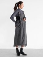 【ヴァン/Vin】のツイードライクドロストジャンパースカート 人気、トレンドファッション・服の通販 founy(ファニー) ファッション Fashion レディースファッション Fashion for Women スカート Skirts インナー Innerwear カットソー Cut and Sewn Top クラシック Classic, Timeless Style ジャケット Jacket, Outerwear ツイード Twill, Twill Weave リブニット Rib Knit, Ribbed Knit A/W・秋冬 Autumn/Winter thumbnail ブラック|ID: prp329100004769897 ipo3291000000035012096