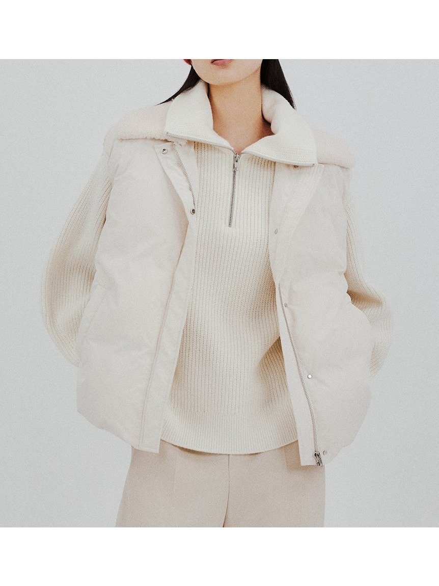 【ミラオーウェン/Mila Owen】のボア衿リサイクルダウンベスト 人気、トレンドファッション・服の通販 founy(ファニー) 雑誌掲載アイテム Magazine Picks & Fashion Features ファッション雑誌 Fashion Magazines ヴェリィ VERY ファッション Fashion レディースファッション Fashion for Women アウター Coat / Outerwear Collection トップス・カットソー Cut & Sew Tops ベスト&ジレ / 重ね着スタイル Vests & Gilets 秋 Autumn コクーン Cocoon, Cocoon Silhouette コンパクト Compact, Small Size 12月号 December Issue シンプル Simple, Minimal スタンド Stand Collar, Upright Stand スマート Smart, Elegant 雑誌 Magazine, Fashion Magazine ダウン Down, Puffer フェザー Feather, Feather Detail ベスト Vest, Waistcoat 冬 Winter / This Winter エレガント 上品 Elegant other-1|ID: prp329100004769941 ipo3291000000034551304